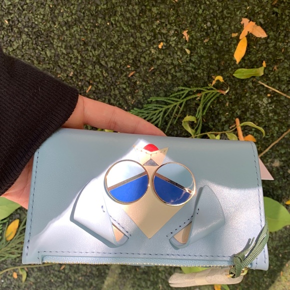 Authentic Kate Spade Italian leather Dog bifold🦋 - Picture 5 of 7